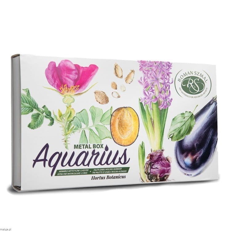 Aquarius Botanical Set by Iza Wolska - komplet farb akwarelowych