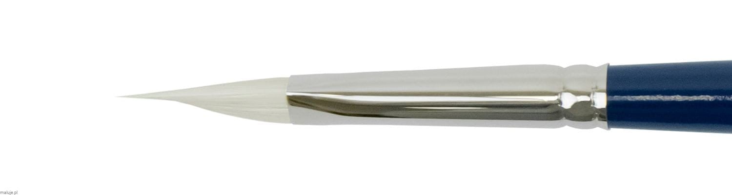 Bristlon Synthetic 1915S Pt Triangle Medium - Silver Brush pędzel syntetyczny