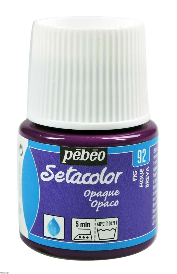 Pebeo Setacolor 45ml Fig - farba do tkanin
