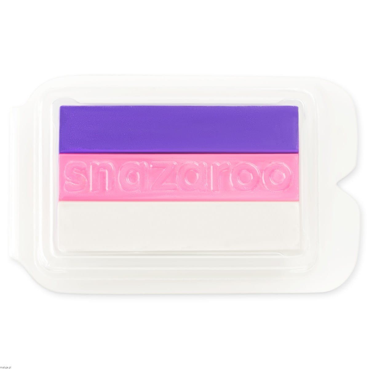 Snazaroo 3-colour split cake "Floral" - trójkolorowa farba do twarzy
