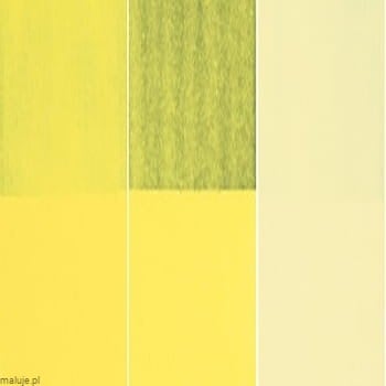 04 Żółta cytrynowa, tempera COVER Renesans