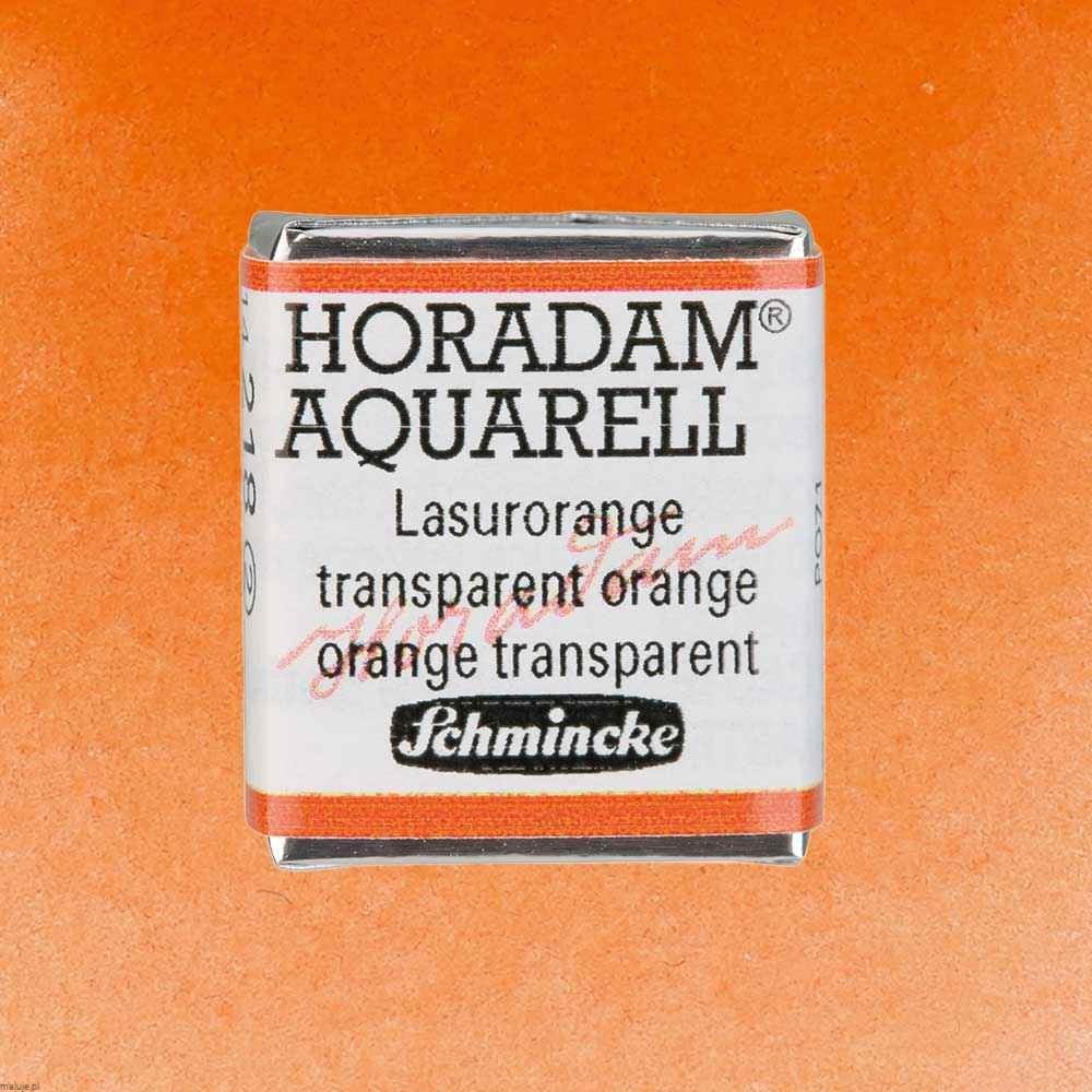 218 Transparent Orange, akwarela Horadam Schmincke 1/2 kostki