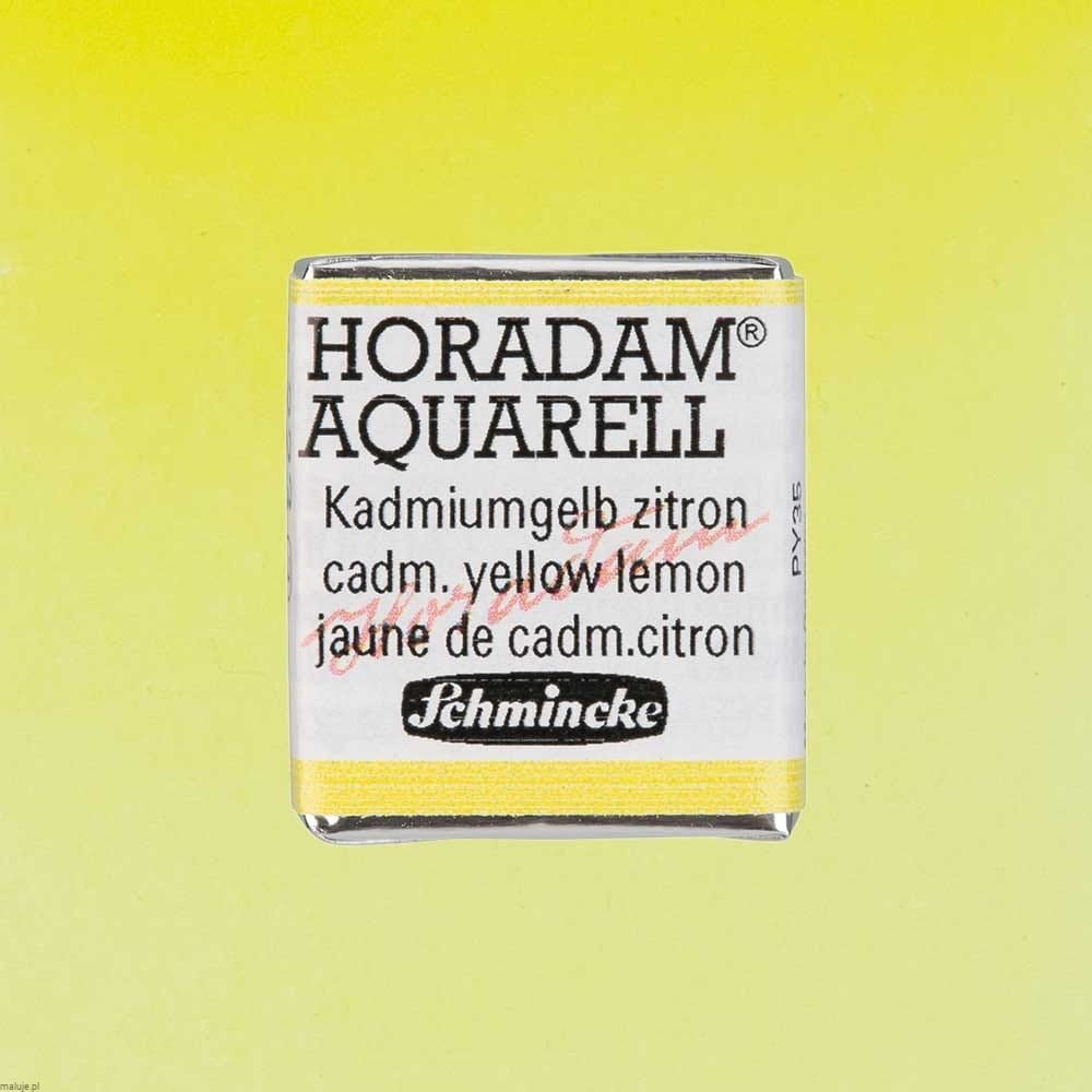 223 Cadmium Yellow Lemon, akwarela Horadam Schmincke 1/2 kostki