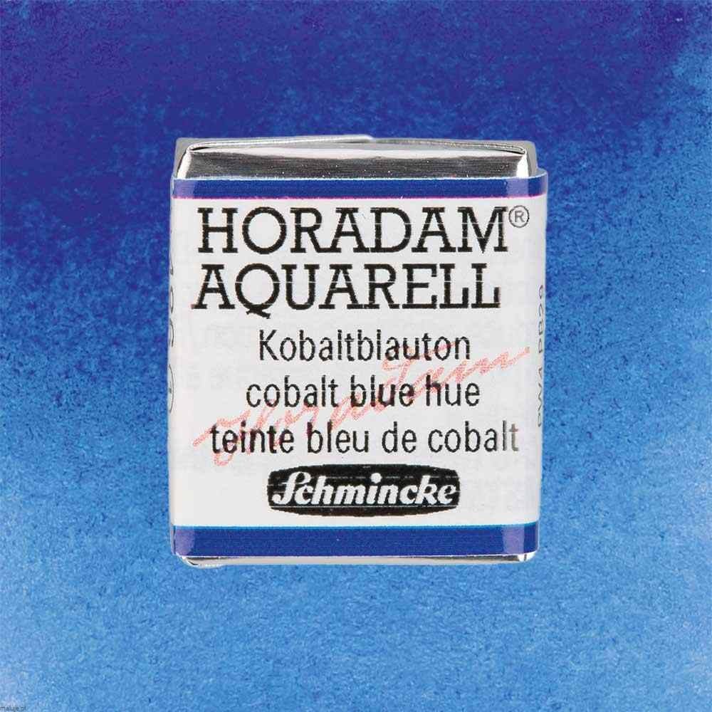 486 Cobalt Blue Hue, akwarela Horadam Schmincke 1/2 kostki