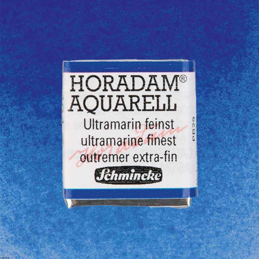 494 Ultramarine finest, akwarela Horadam Schmincke 1/2 kostki