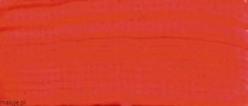 09 Czerwień błyszcząca, farba akrylowa A'KRYL Renesans