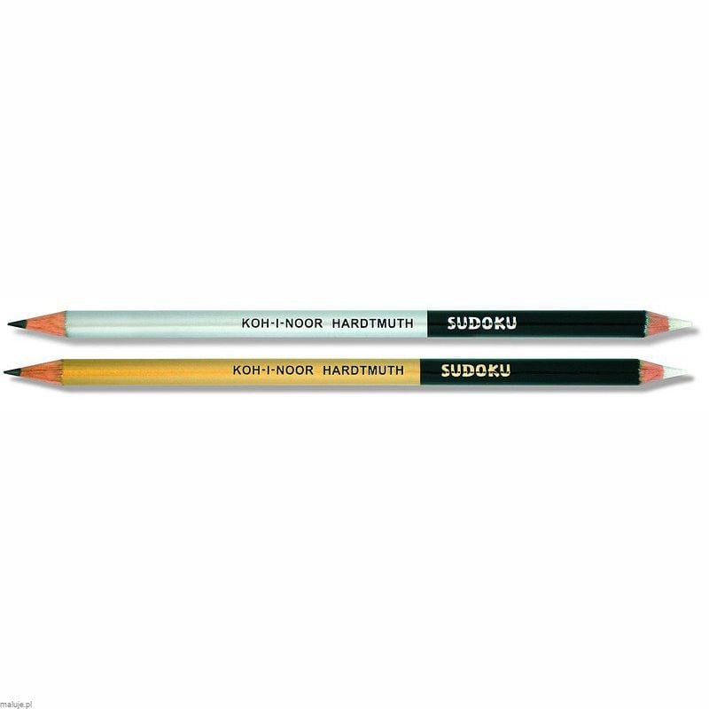 Ołówek z gumką SUDOKU 2B