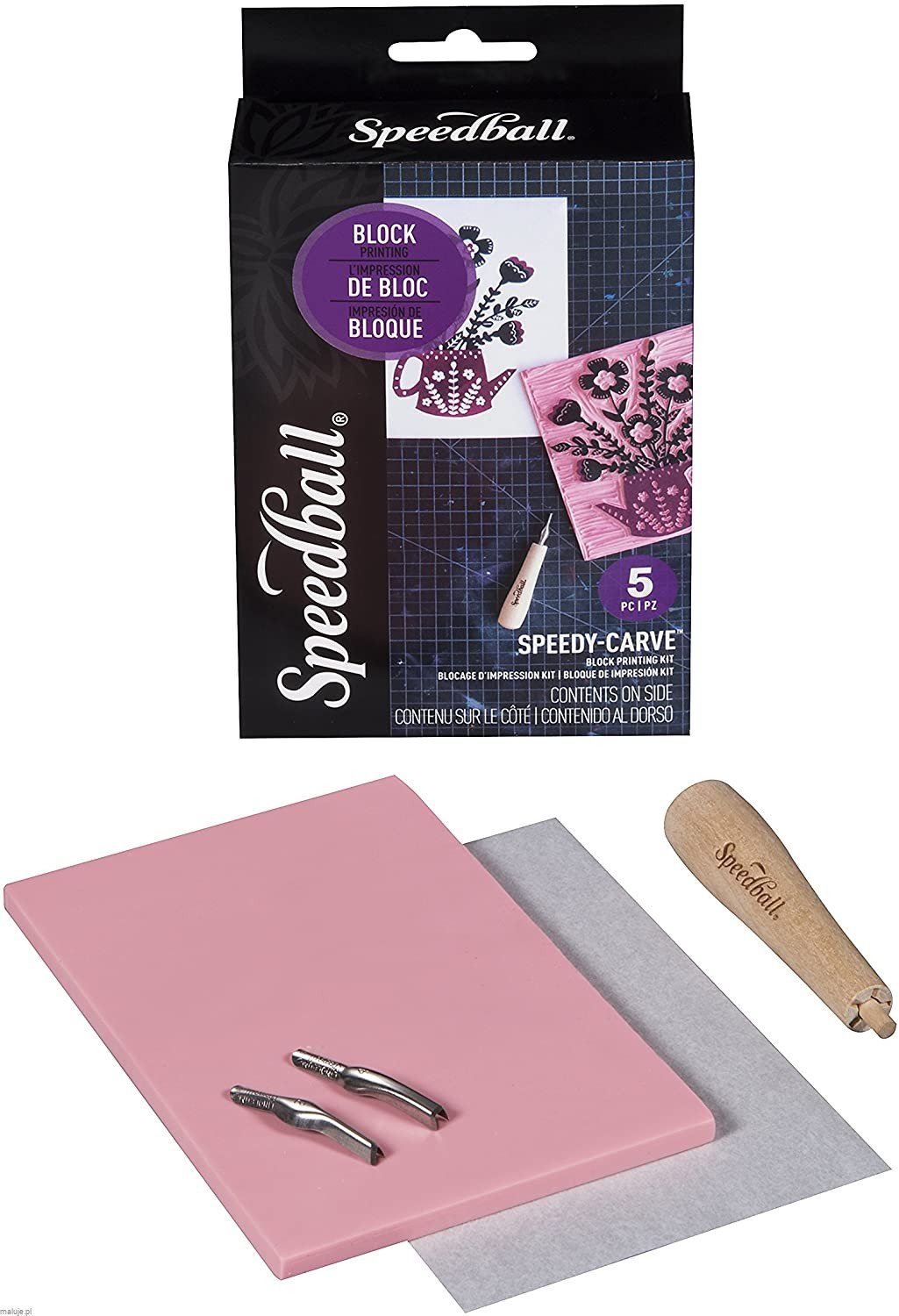Speedball Speedy Carve Basic Kit - komplet do linorytu