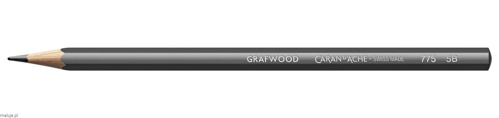 Ołówek grafitowy Caran d'Ache Grafwood 5B