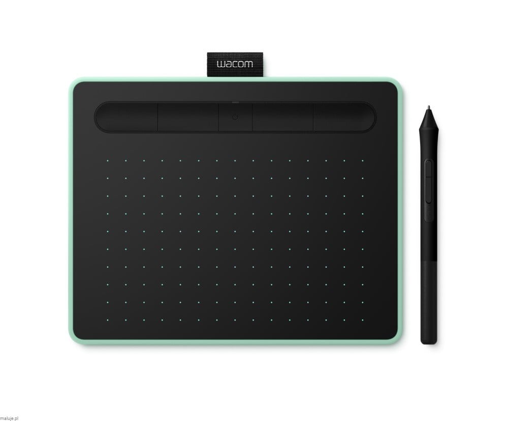 Wacom Intous Small Pistachio Bluetooth - tablet graficzny A6