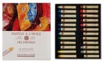 Sennelier Oil Pastels "Assorted Set" 24 kolory - komplet pasteli olejnych