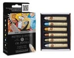 Sennelier Oil Pastels Iridescence Set 6 kolorów - komplet pasteli olejnych
