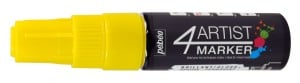 4Artist Marker 8mm 02 YELLOW - marker olejny