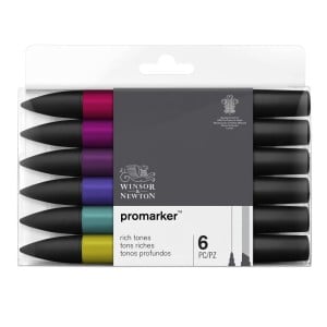 Promarker Rich Tones 6szt - komplet