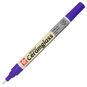 Pen-Touch Ceram glass marker Purple 1mm - marker do szkła i ceramiki