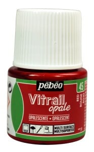 Vitrail Opale 45 RED - farba witrażowa