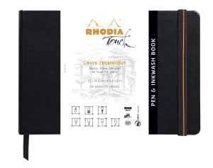 Rhodia Touch PEN&INKWASH Book 200g 32ark. - blok do kaligrafii