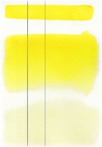 Aquarius Żółcień cytrynowa 204 - farba akwarelowa