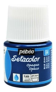 Pebeo Setacolor 45ml Blue Jeans - farba do tkanin