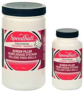 Speedball Screen Filler - kit do wypełniania sita