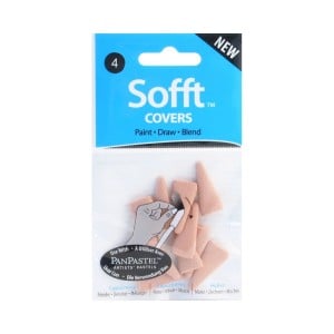 Sofft PanPastel Aplikator No. 4 ostry 10szt.