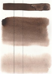 242 Sepia, akwarela Aquarius