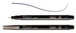 Touch Liner 0,1 mm PURPLE - cienkopis