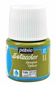 Pebeo Setacolor 45ml Olive - farba do tkanin