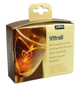 Vitrail Crackling Effect on Glass - efekt spękań na szkle