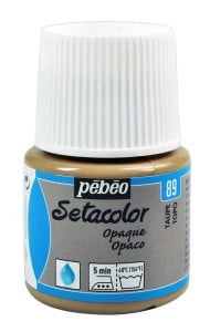 Pebeo Setacolor 45ml Taupe - farba do tkanin