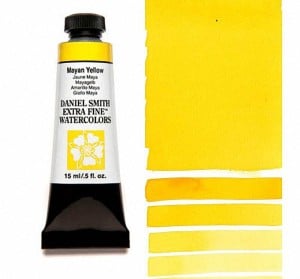212 Mayan Yellow, akwarela Daniel Smith