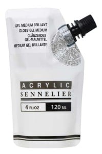 Sennelier Abstract Gloss Gel - medium akrylowe