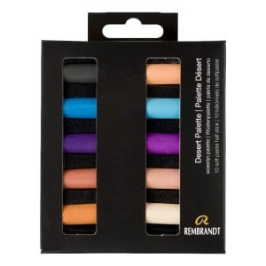 Rembrandt Soft Pastels 10x Half Stick - Desert Palette