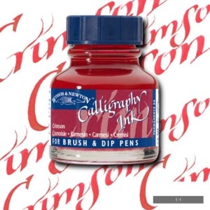 W&N tusz kaligraficzny Crimson 30 ml