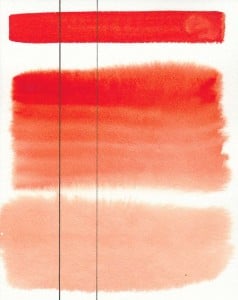 354 Oranż Aquarius, akwarela Aquarius