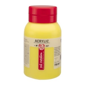 267 Azo Yellow Lemon, farba akrylowa Art Creation Talens 750ml