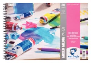 Van Gogh Mix Media Paper 300g 30ark -blok do technik mieszanych