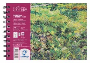 Van Gogh Sketch Paper 160g 40ark -blok rysunkowy