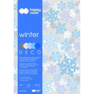 Blok Deco 170g 20 ark. WINTER