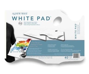 White Pad Hand - paleta malarska w bloku 40 arkuszy