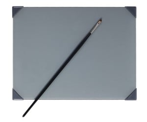 POSH Table Top Glass Grey - szklana paleta stołowa mała 22,9x30,5cm