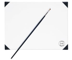 POSH Table Top Glass Clear - szklana paleta stołowa średnia 22,9x30,5cm