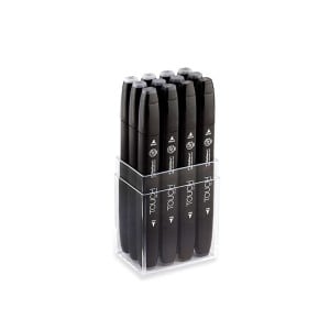 Touch Twin Marker 12 SET Cool Grey - komplet