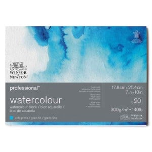 W&N Profesional Water Colour Pad 300gsm CP 20 ark. - blok akwarelowy