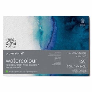 W&N Profesional Water Colour Pad 300gsm RGH 20 ark. - blok akwarelowy