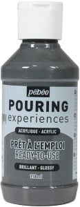 GREY, farba akrylowa Pouring Experience PeBeo 118ml