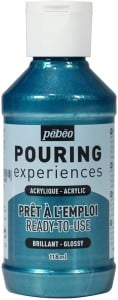 METALIC COBALT BLUE, farba akrylowa Pouring Experience PeBeo 118ml