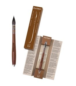Da Vinci Blue Squirrel Watercolour Brush silverpoin tip s.499 r3 - pędzel akwarelowy