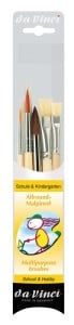 Da Vinci School&Hobby Brushes Multi set - komplet 5 pędzli
