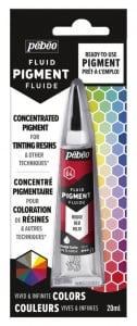 Pebeo Fluid Pigment RED 20ml - płynny pigment